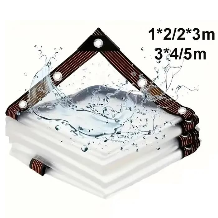 Bâche imperméable transparente