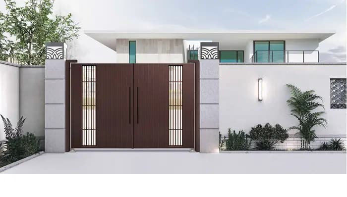 Top porte de jardin résidentielle design arches de jardin avec portail