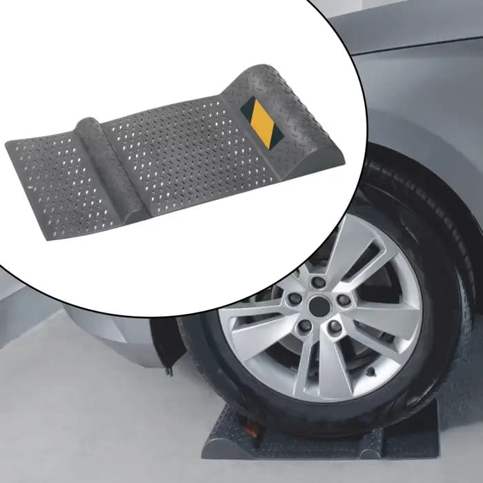 Tapis de stationnement antidérapant pour garage