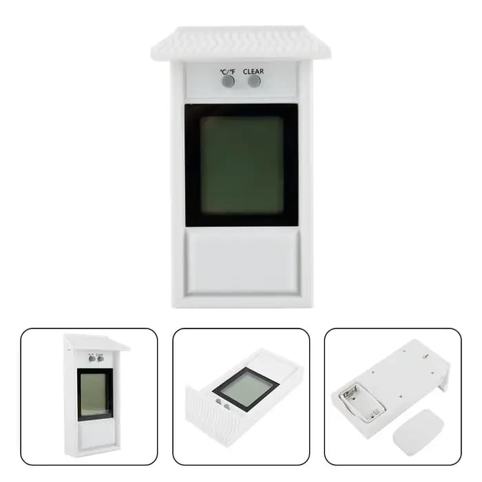 Thermomètre numérique étanche pour jardin