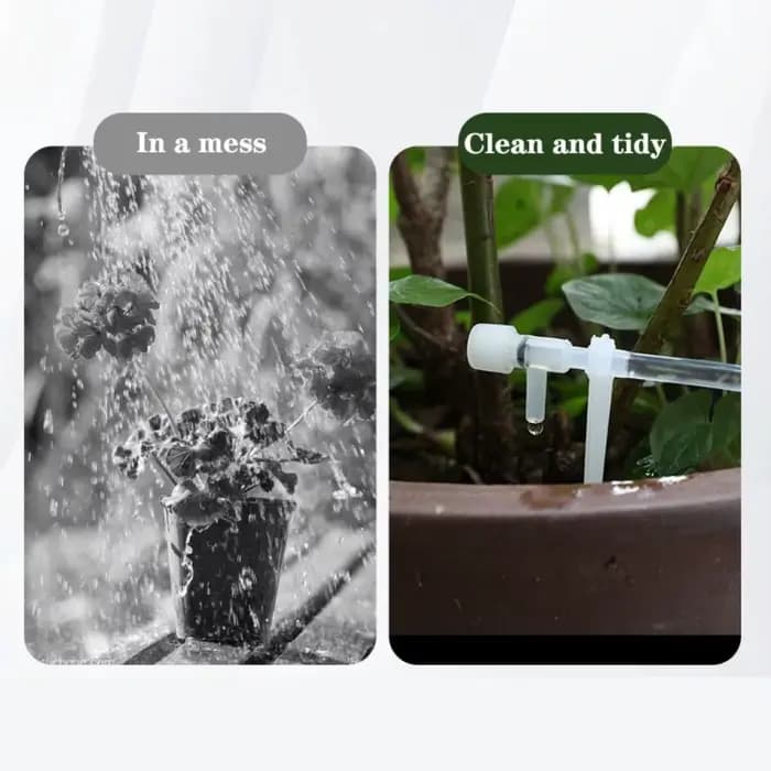 Kit d'irrigation goutte à goutte pour serre et jardin