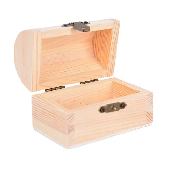 Keepplex-Boîte Arquée en Bois Vintage