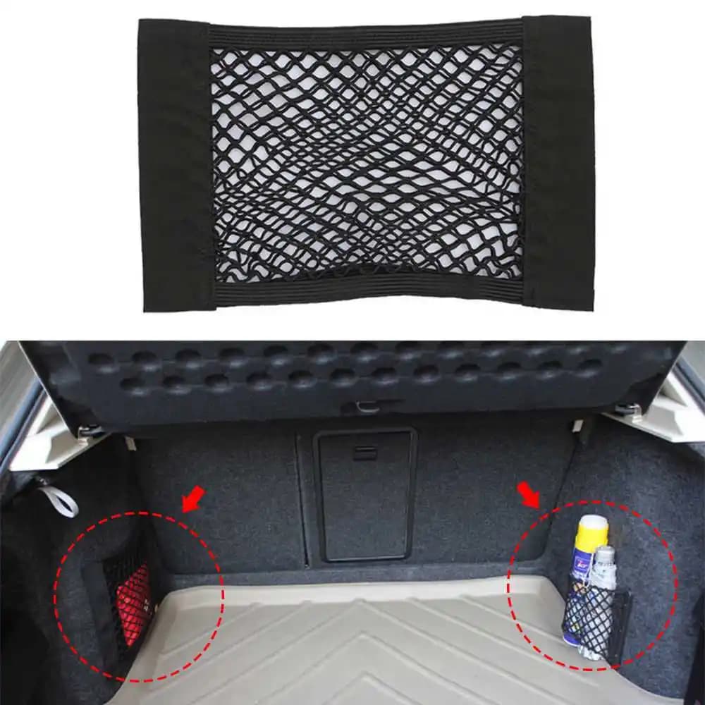Filet de rangement élastique pour siège Ibiza 6K 6L 6J Skoda Fabia VW Polo 9N 6R Bora Golf MK4, coff