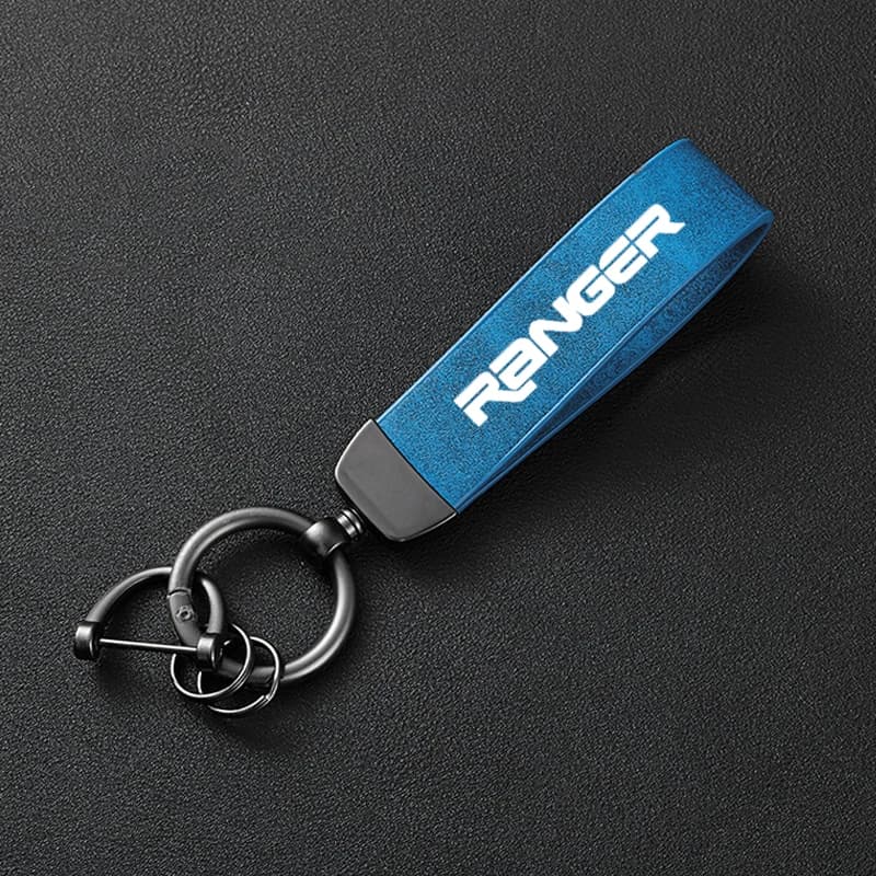 Porte-clés de voiture en cuir de haute qualité, accessoires pour Ford Ranger