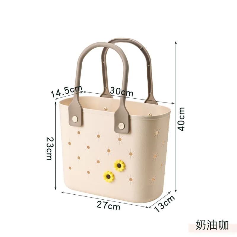 Panier de rangement pour salle de bain, panier de rangement creux à main pour la maison, panier de d