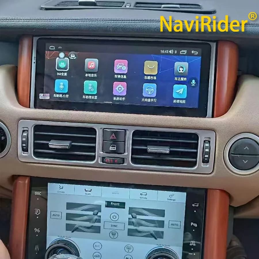 Pour Land Range Rover V8 L322 2002-2012 10.25 "Android 15 Carplay autoradio Qled écran multimédia le