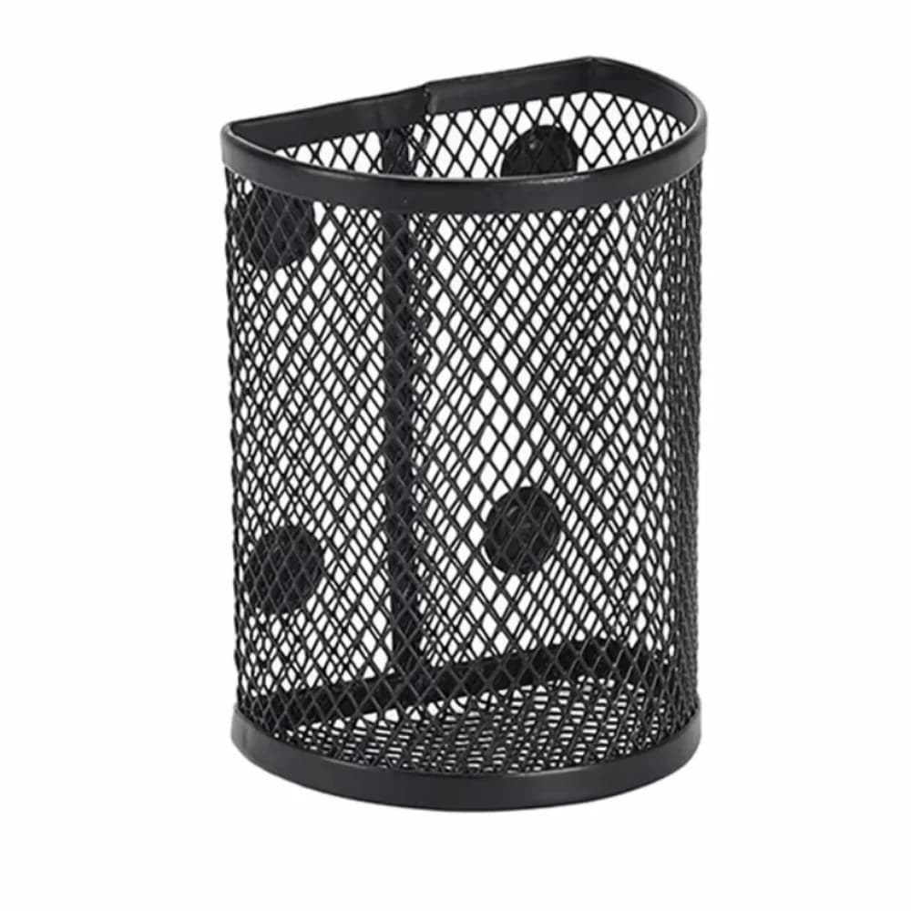 Boîte de rangement magnétique grande capacité, panier de rangement magnétique en maille avec aimants