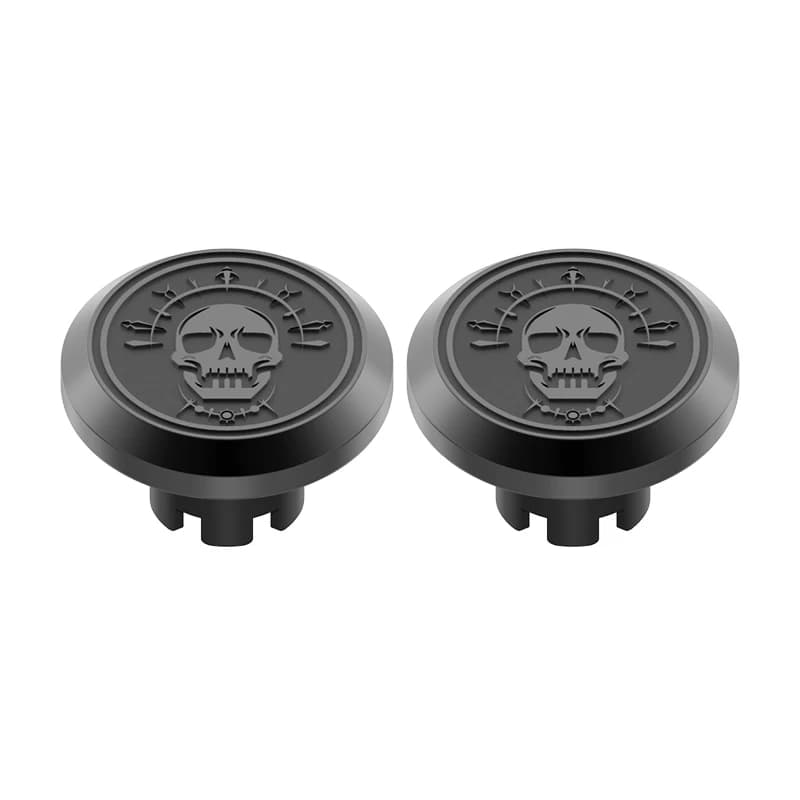 Capuchon de joystick métallique 2167FC pour manette PS5 Edge Elite, antidérapant et à motifs variés