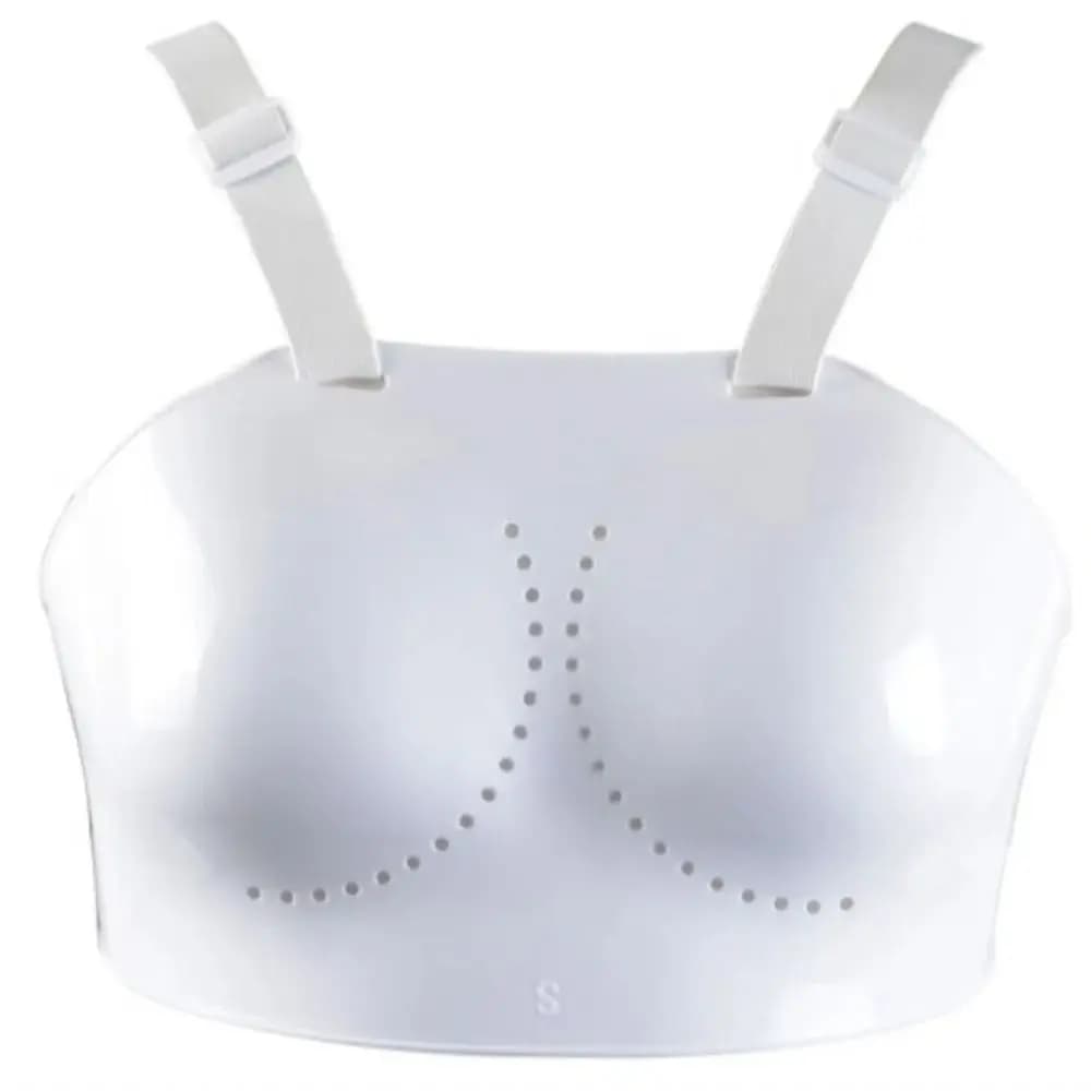 Protection de poitrine durable XS-XL pour leescrime, protège-poitrine unisexe avec bande élastique, 