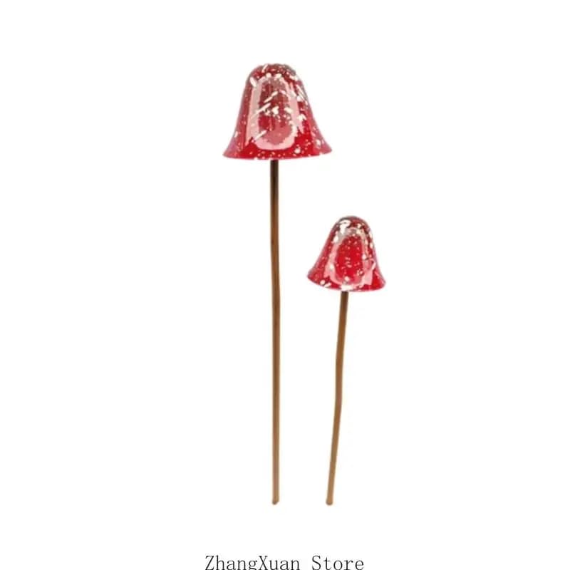 Paire piquets champignon jardin pour l'affichage pelouse les Zones d'utilisation cour 3XUF