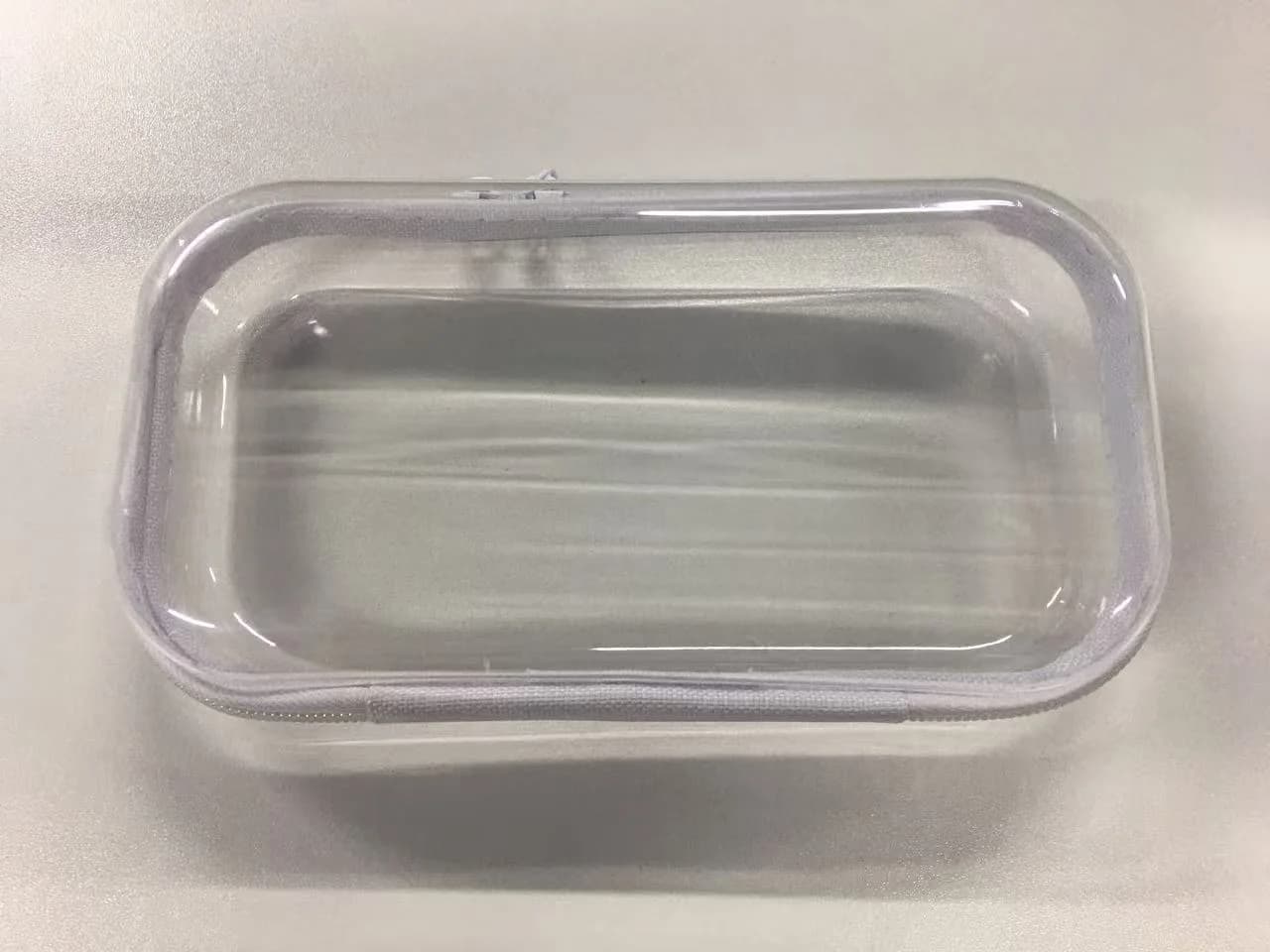 1 boîte de rangement rigide transparente avec fermeture à glissière - Organisateur de jeux de sociét