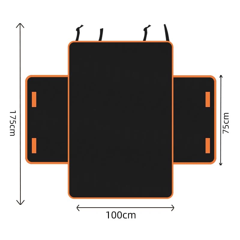 Protecteur de coffre de voiture universel imperméable, tapis de coffre toutes saisons avec couvertur