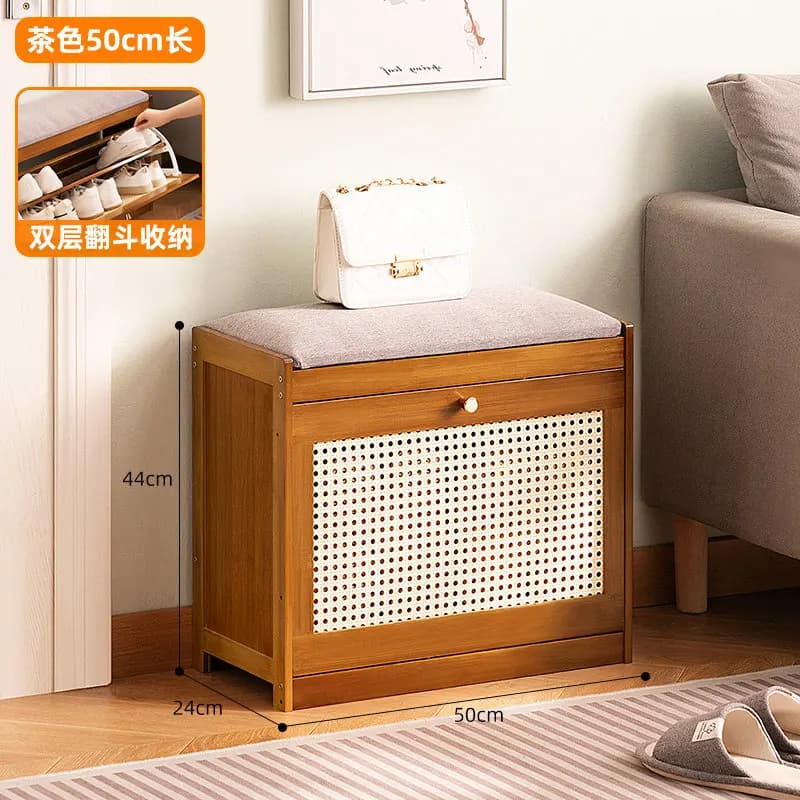 Étagère à chaussures peu encombrante, organisateur de rangement, design pour entrée, multifonction, 