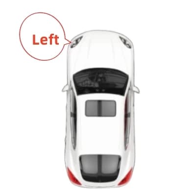 Coque de Lumière de Sauna Avant en Verre, Accessoires de Voiture pour Land Rover Range Rover Velar 2