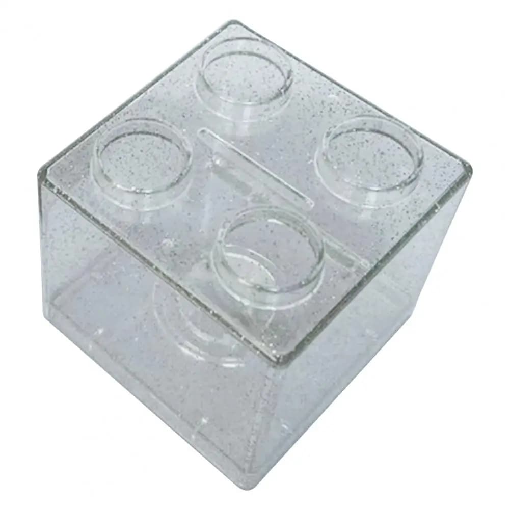Tirelire blocs pratiques tirelire mallette de rangement de pièces de monnaie jouet pour enfants banq