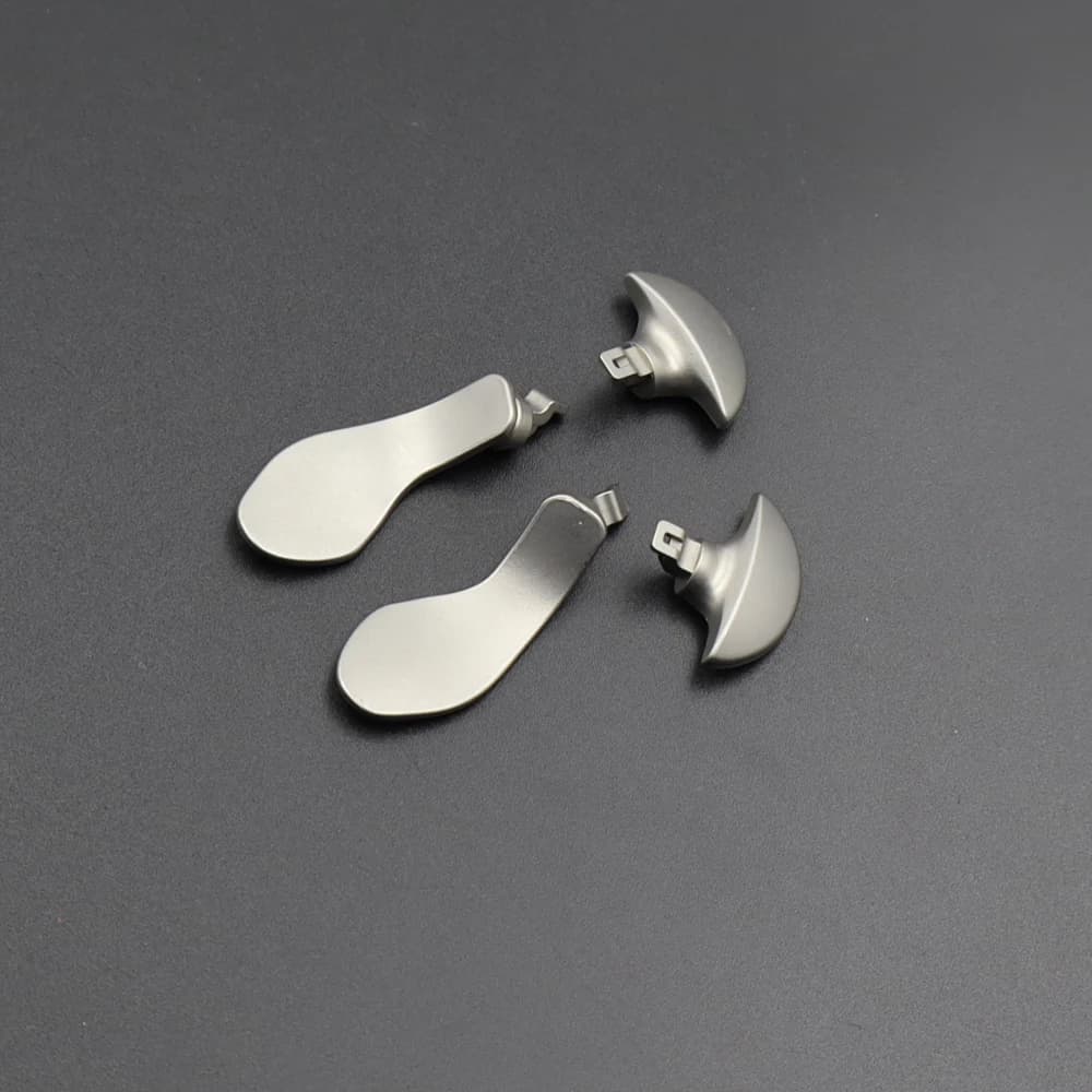 Manettes métalliques de remplacement pour manette de jeu PS5 Edge Elite, avec verrous de déclencheme