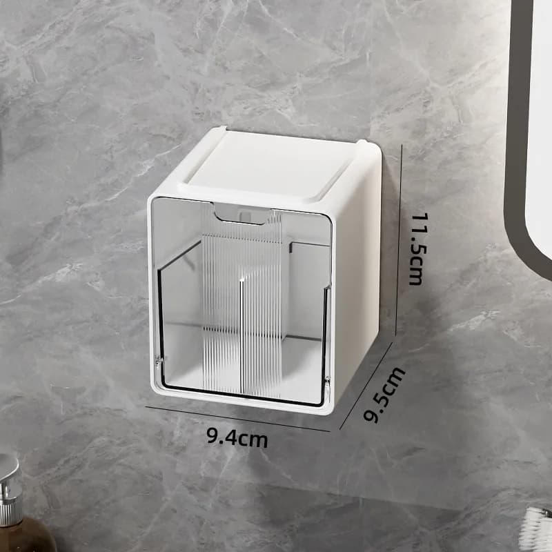 Boîte de rangement à suspendre/à accrocher. Armoire à miroir connectée à une boîte de rangement cosm