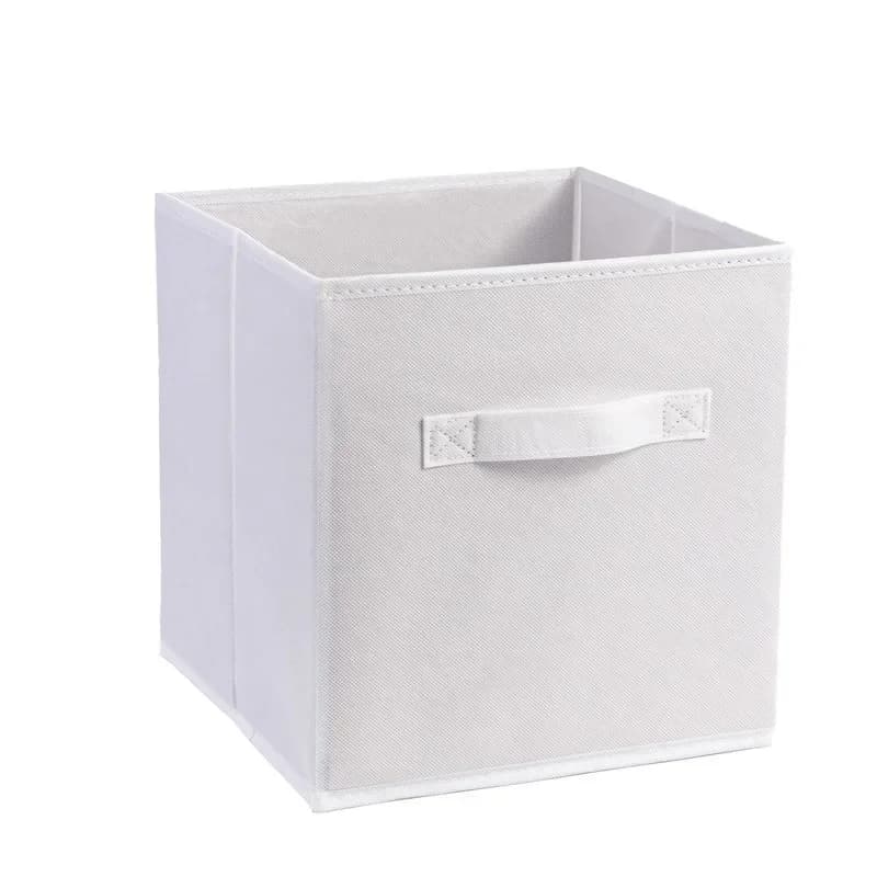 Cubes de rangement pliables en tissu, bacs pliables avec poignées, organisateur coloré pour vêtement