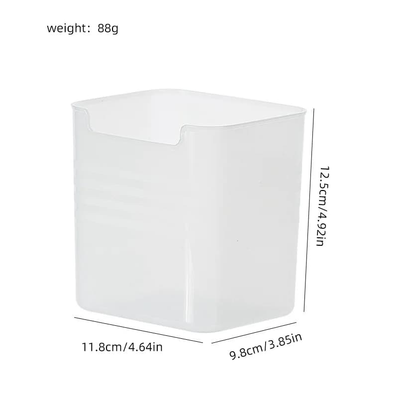 Boîte de rangement pour réfrigérateur, organisateur de porte latérale de réfrigérateur, bac de cuisi