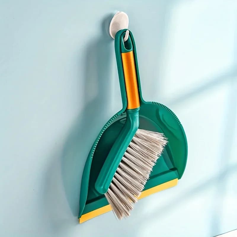 1 jeu de balais de bureau, balais compacts, adaptés aux brosses à pelle en plastique durables domest