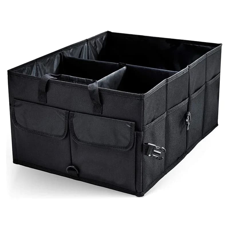 Boîte de rangement de voiture de grande capacité, organisateur de coffre de voiture, écologique, Sup