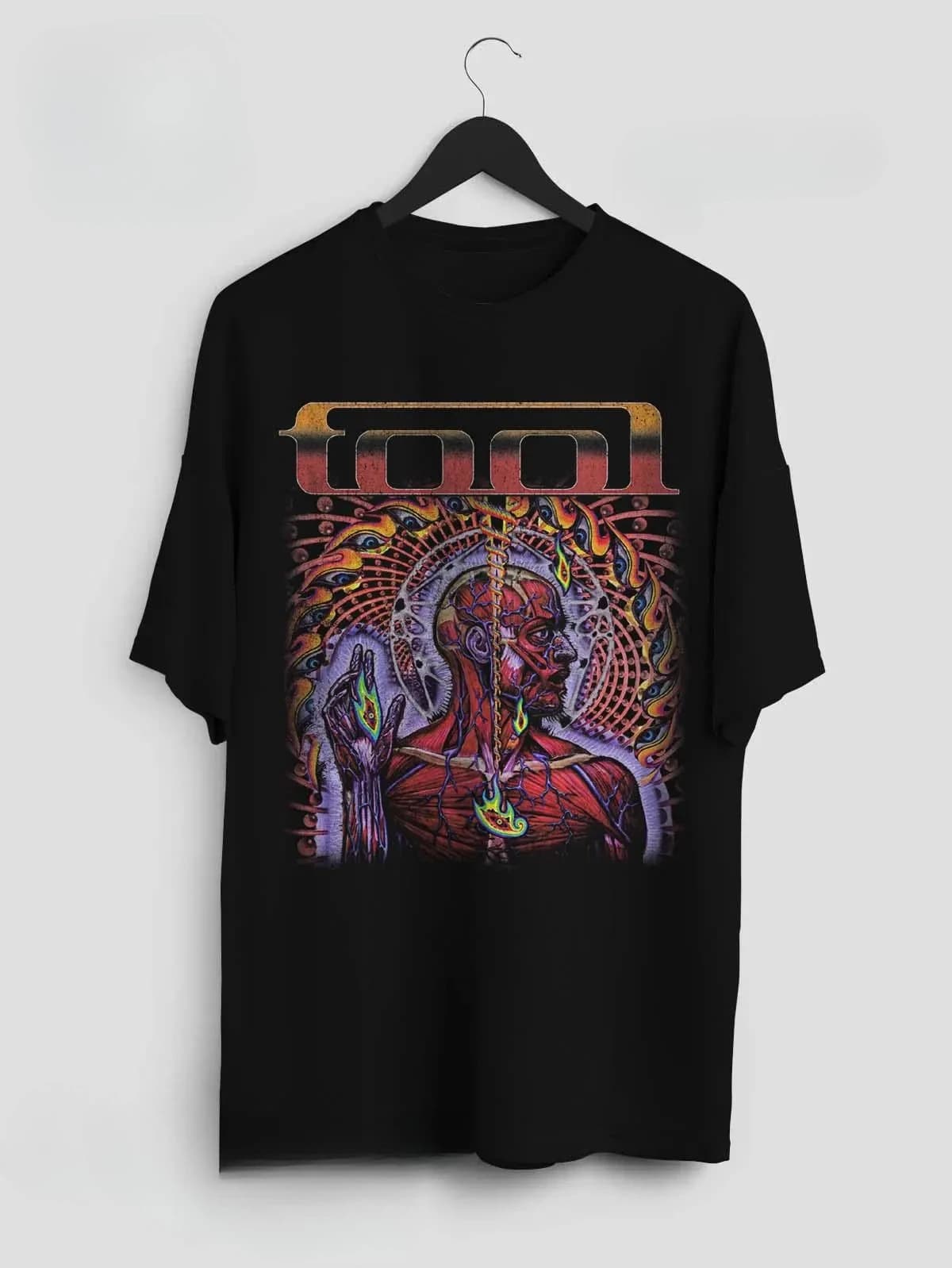 T-shirt Tool Band, t-shirt rétro des années 90, accessoires pour fans, t-shirt pour hommes et femmes