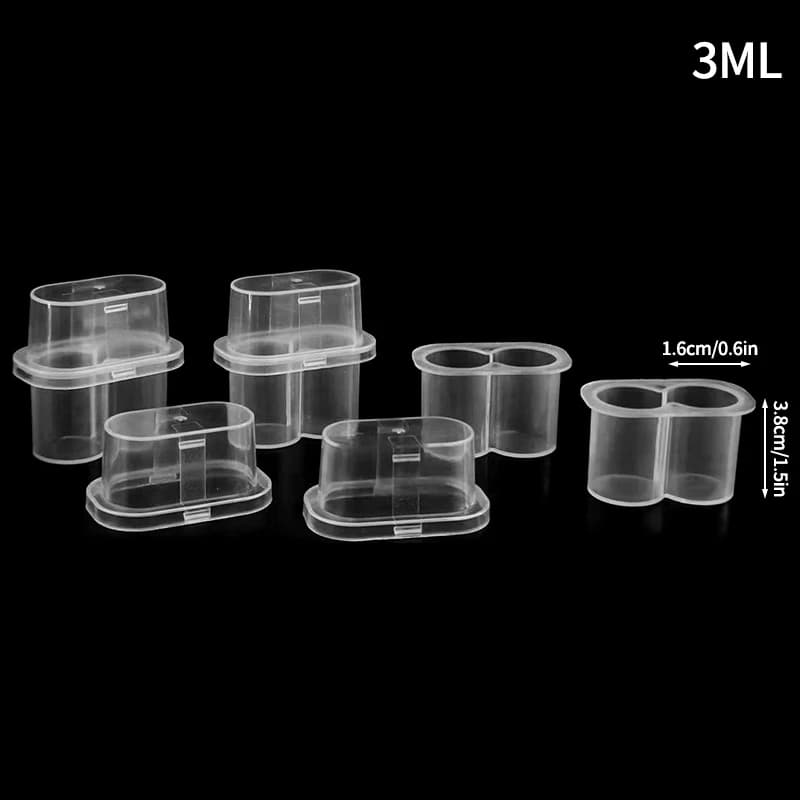 Boîte de rangement pour flacons de 3 ml, boîte de rangement pour microtubes, boîte de rangement pour