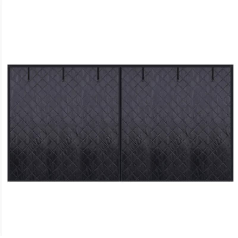 Écran de porte de garage pour kit d'isolation d'hiver, rideau de porte isolé thermique magnétique av
