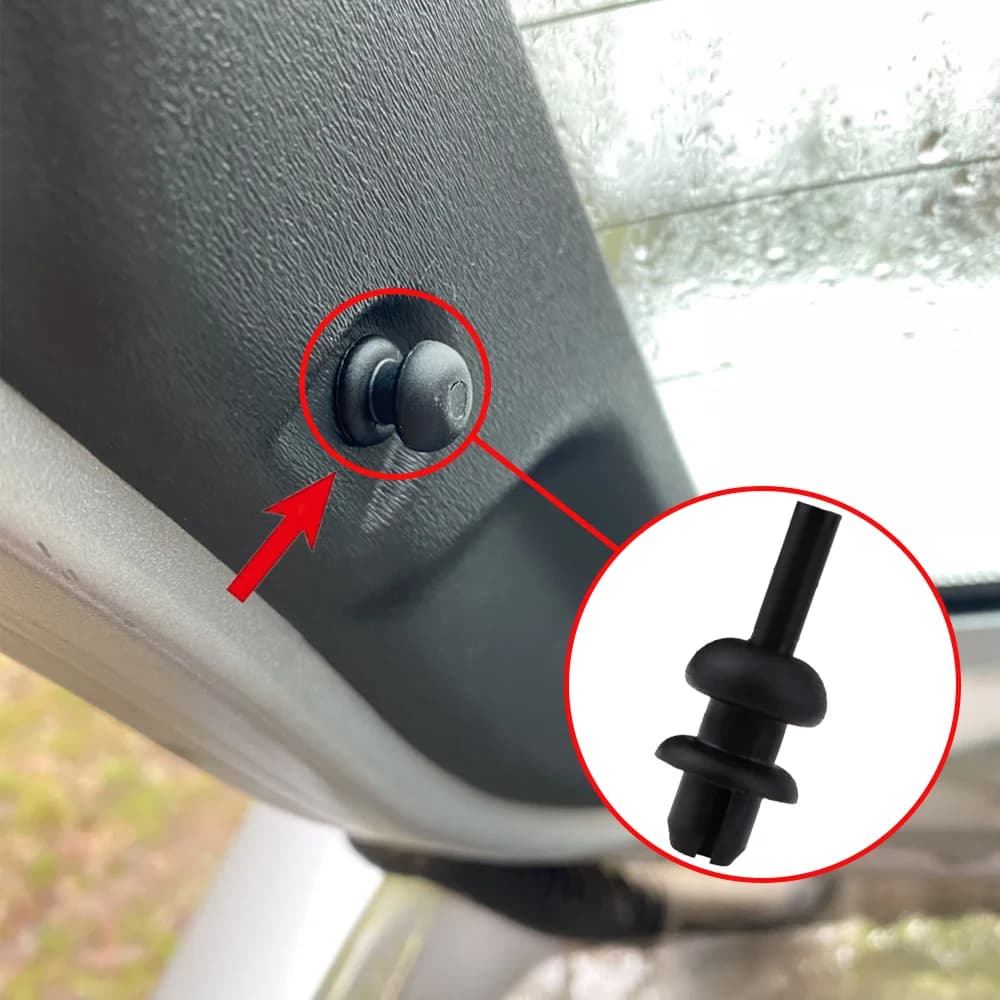 Clips d'étagère pour colis de voiture, 2 pièces, pour citroën SAXO C2 C3 XSARA Picasso DS3 XM, plate