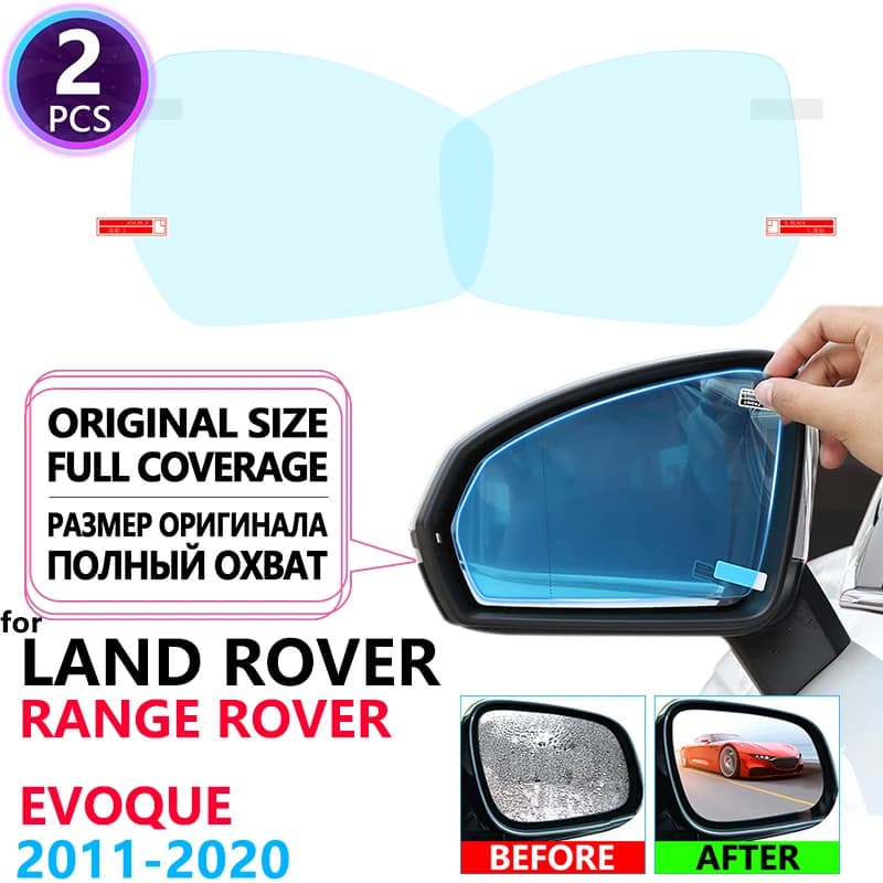 Rétroviseur à film anti-buée, couverture complète, Land Rover, Range Rover Evoque, L538, L551, 2011 ~ 2020, accessoires de films, 2016, 2017, 2018