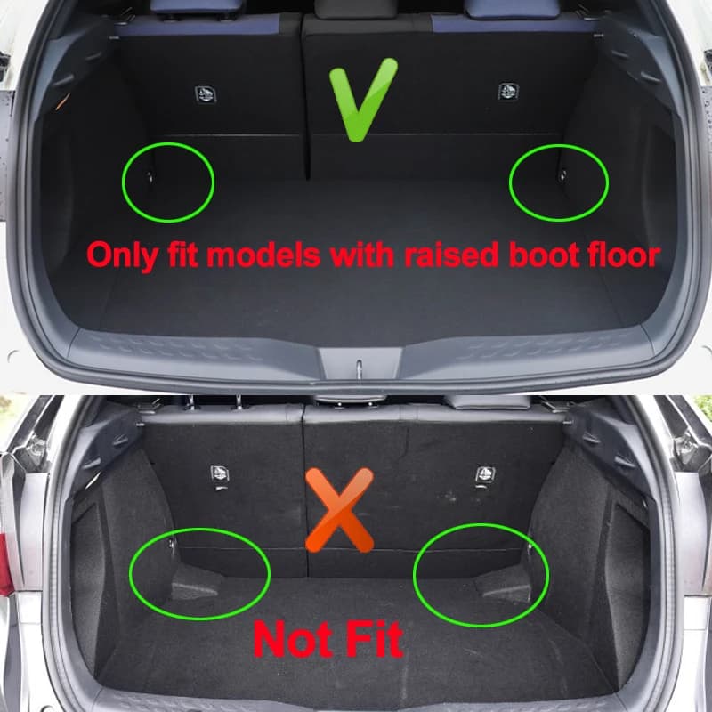 Voiture coffre arrière Cargo doublure plateau coffre sol tapis tapis tapis Anti-sale imperméable pour Toyota C-HR CHR 2017 2018 2019