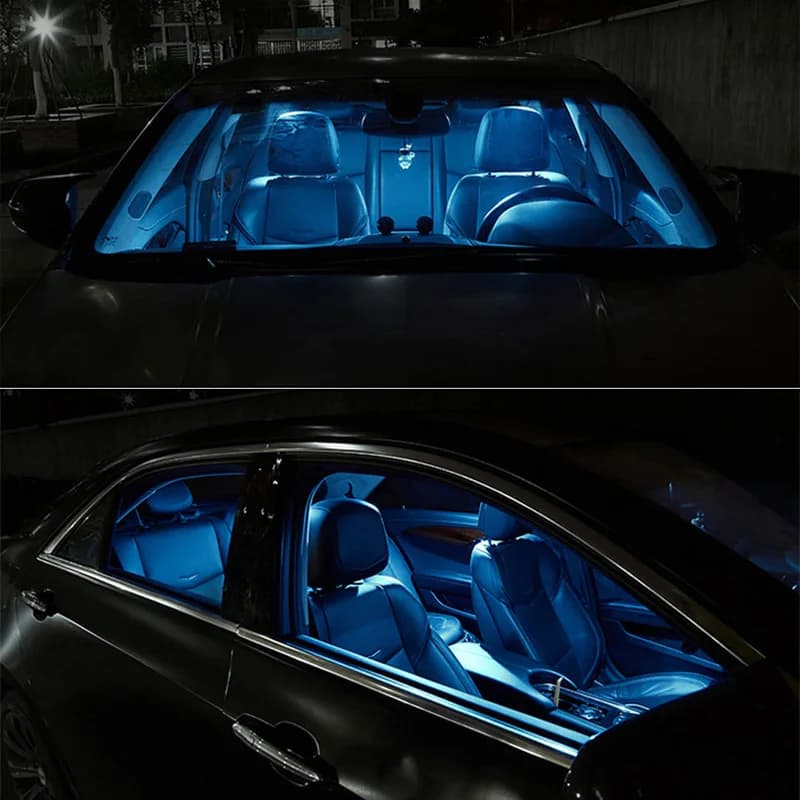 Pour Land Rover Range Rover Evoque L538 2011 2012 2013 2014 2015 2016 2017 2018 voiture LED ampoule intérieur coffre pare-soleil Kit d'éclairage