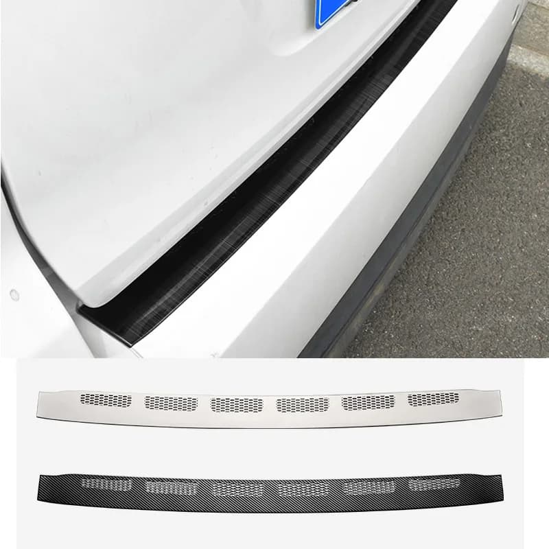 Couvercle de panneau de Protection de coffre arrière, décoration extérieure de voiture en acier inoxydable 304 pour Smart Fortwo 451 2009 2010 2011 2012-14