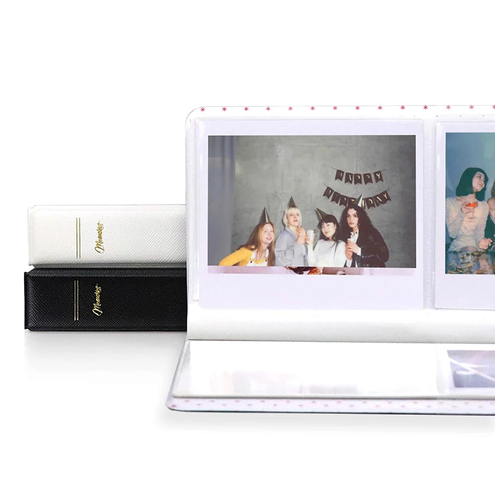 Livre de rangement d'album Photo, 64 pochettes pour Film 600 pour Fujifilm Instax Wide 300 210 400 Link, Album de stockage de Film d'imprimante