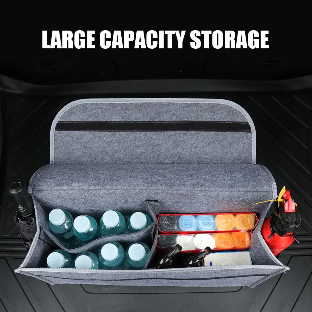 Boîte de rangement pour coffre de voiture, sac de rangement pliable, accessoires pour Audi A1 A2 A3 A4 A5 A6 A7 A8 Q5 Q7 C8 B8 C6 Quyttro Sline S
