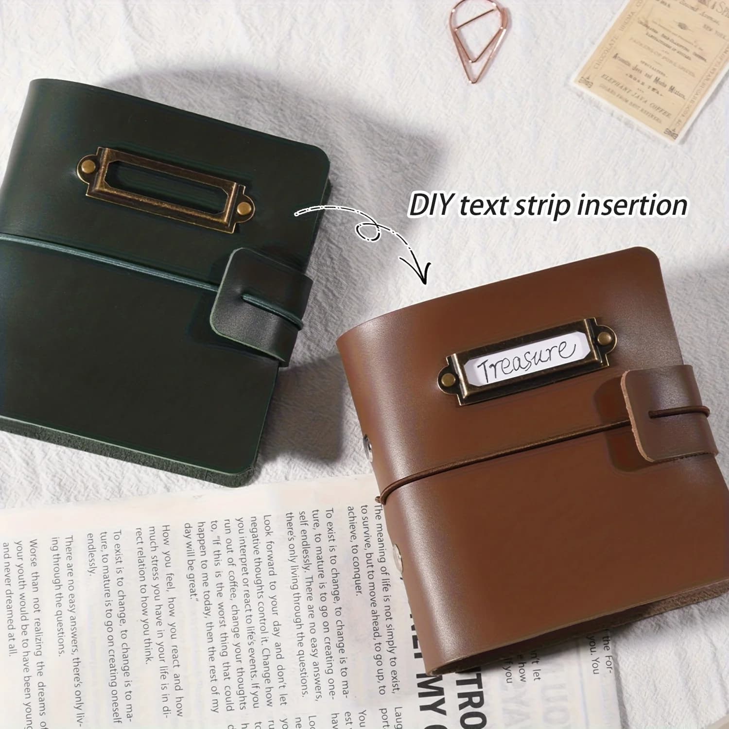 Album photo rétro en cuir, mini album photo Polaroid, livre de souvenirs pour couple, porte-cartes de voyage 1 poche 3 pouces