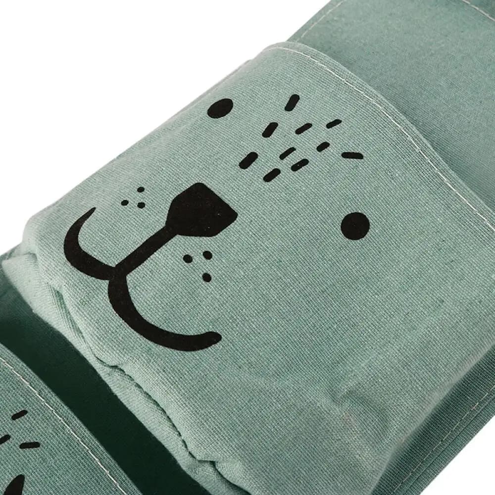 Sac de rangement suspendu 3 poches, joli organisateur de placard mural pour vêtements, sac suspendu étanche pour chambre à coucher, garde-robe