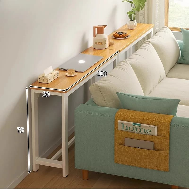 Support de rangement arrière pour canapé, Table à espace murale, organisateur de rangement arrière de canapé Simple, chevet et pied de lit, armoire à espace étroit