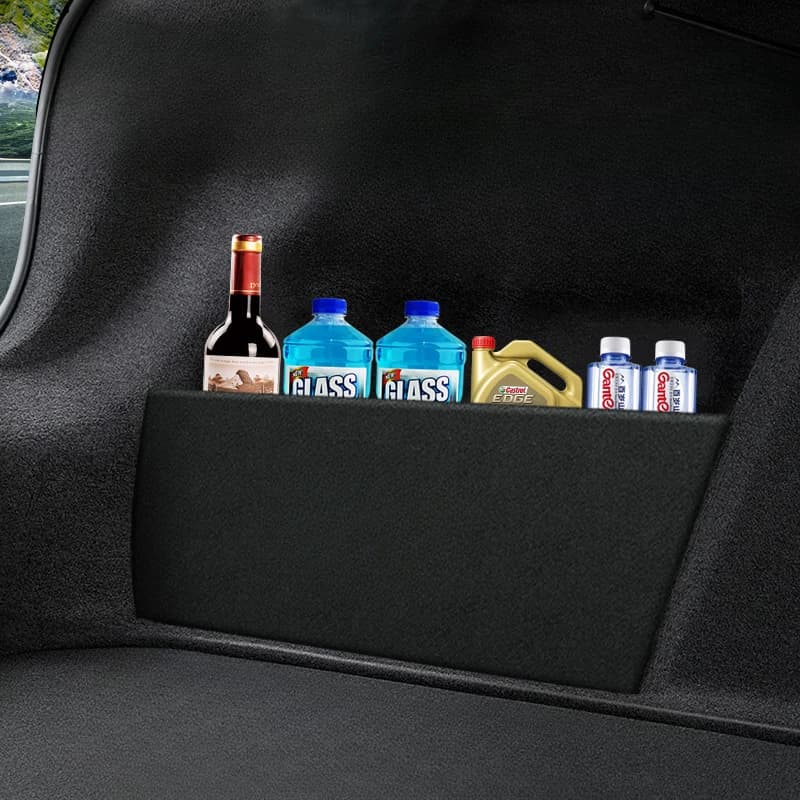 Organisateur de coffre de voiture, cloison latérale, pièces automobiles, accessoires de coffre intérieur, outils de rangement, pour Audi Q2 Q2L Q3 Q5L Q7 2023 2024 2025
