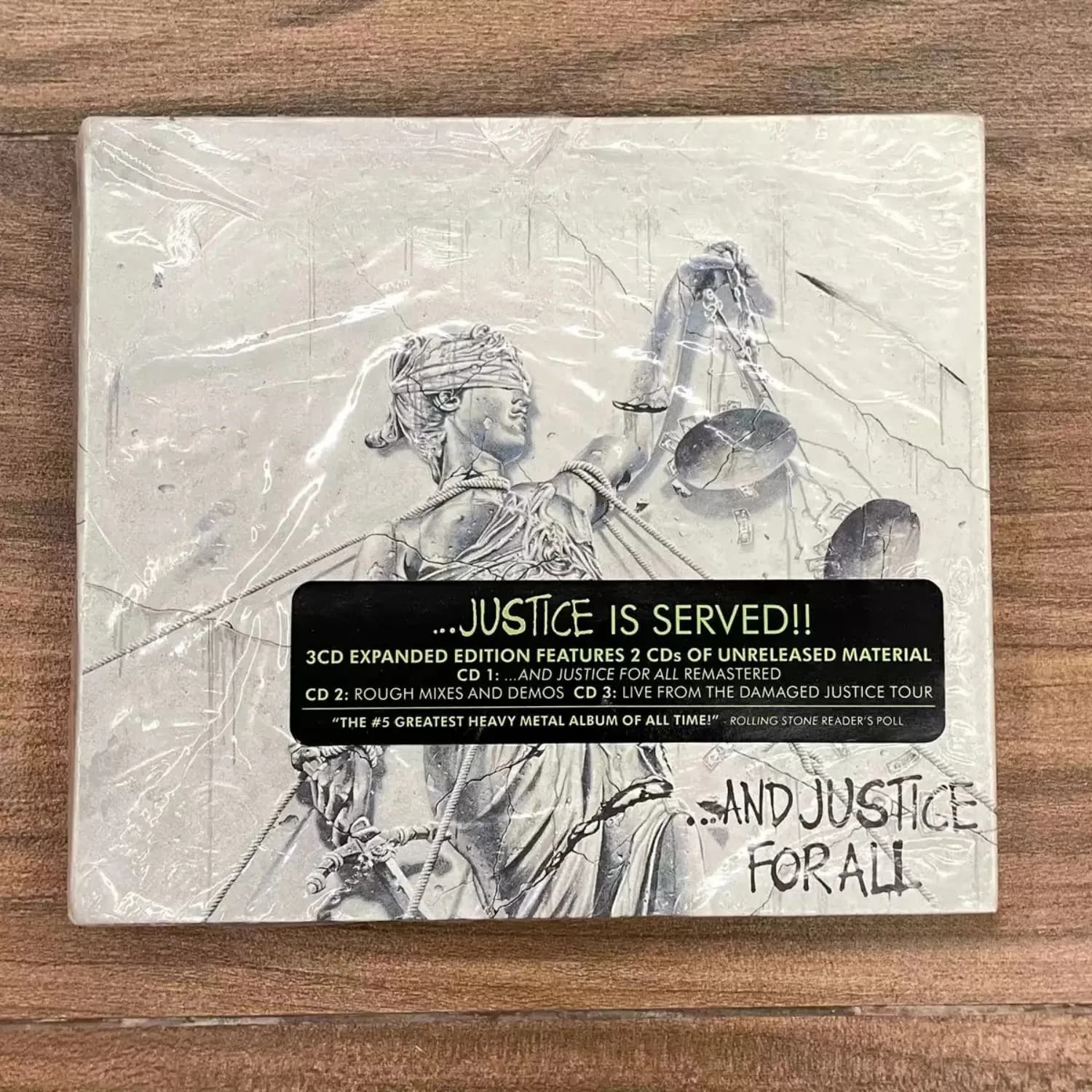 CD de musique style Heavy Metal, album sur le thème de l'art symbolique, disque audio haute fidélité pour les fans de Metal, utilisation à la maison et en voiture
