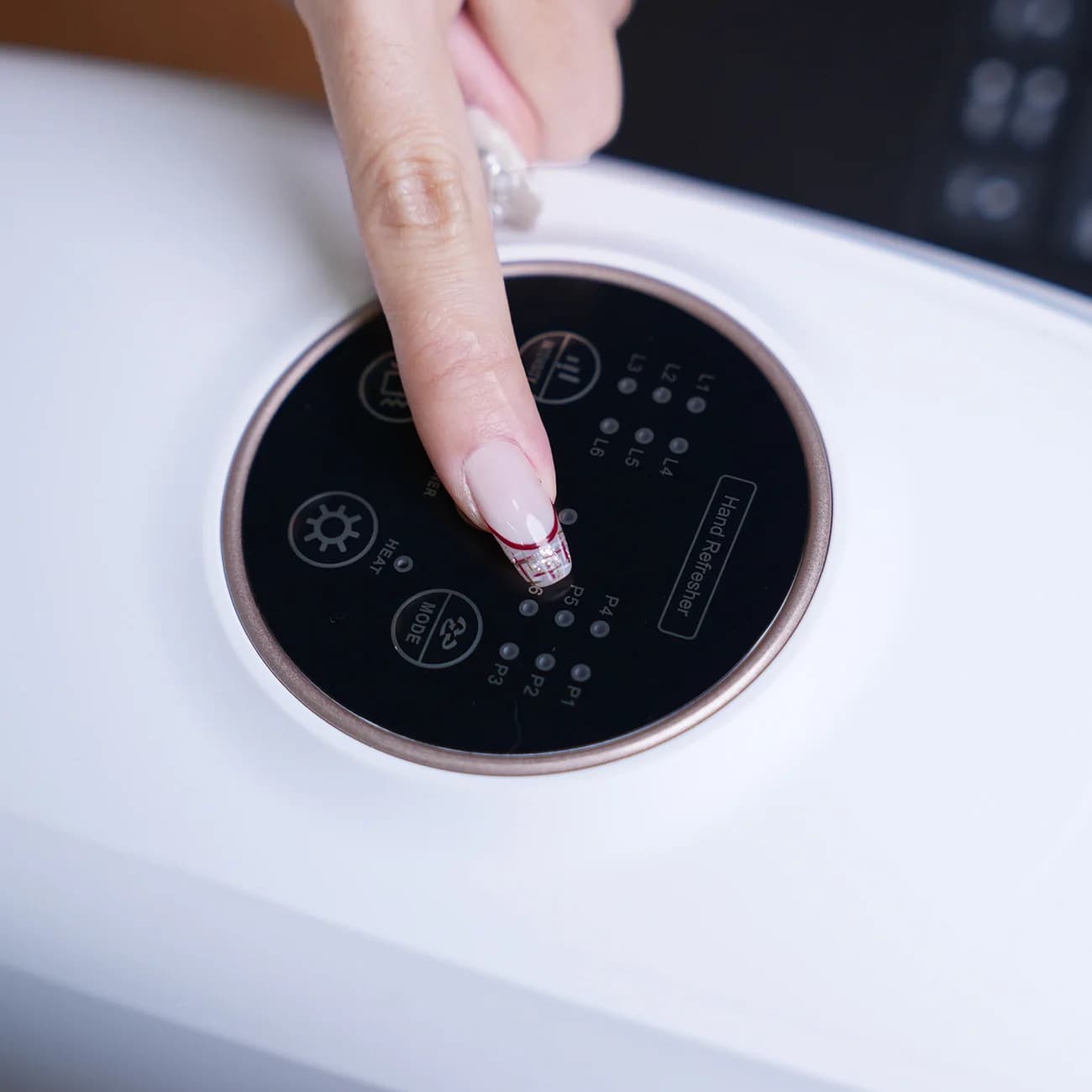 Masseur de mains électrique 360 °   Pression d'air pétrissage relaxant la paume de l'articulation du doigt du poignet avec presse d'enveloppe d'airbag thermique pour soulager les mains