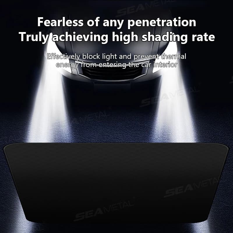 SEAMETAL couverture d'ombre de toit ouvrant de voiture Protection solaire imperméable Protection contre la neige glacée Protection solaire couverture de toit de voiture pour berlines suv marchandises