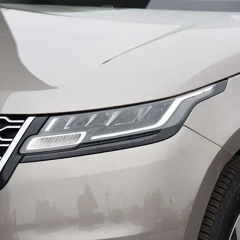Couvercle de lampe de sauna de voiture, abat-jour, lumière, coque, masque, lentille en verre, Land Rover Range Rover Velar 2017 - 2023