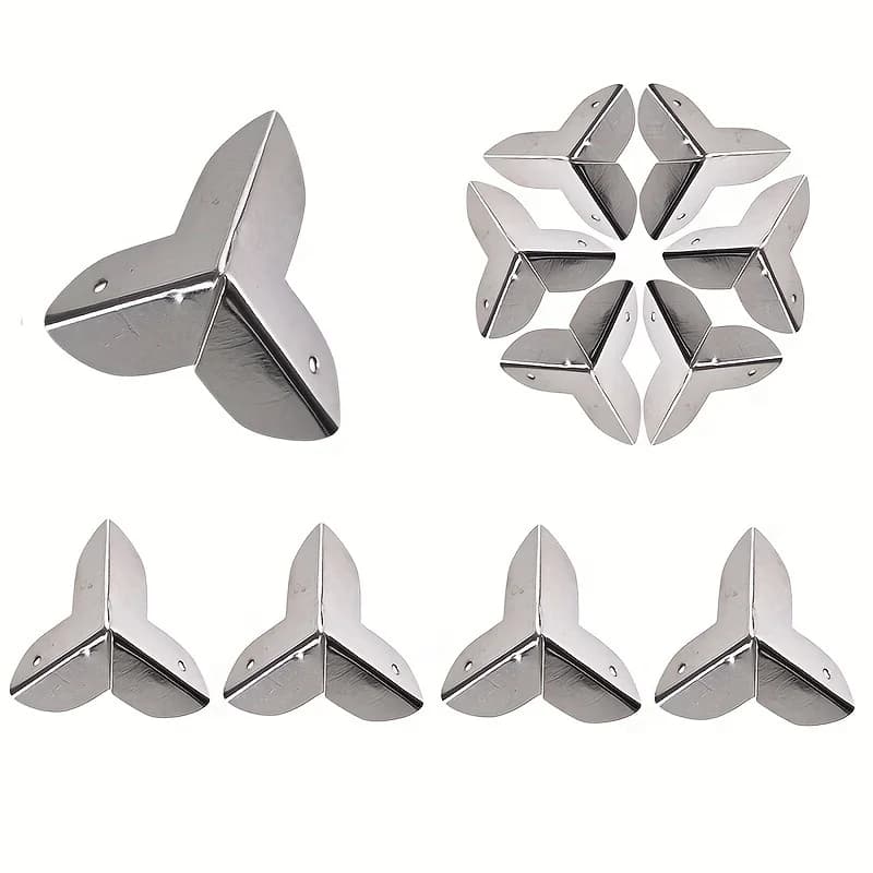 Protection d'angle - Finition blanche, protection de bordure durable pour meubles, armoires et boîtes - Couvre-angles décoratifs de sécurité