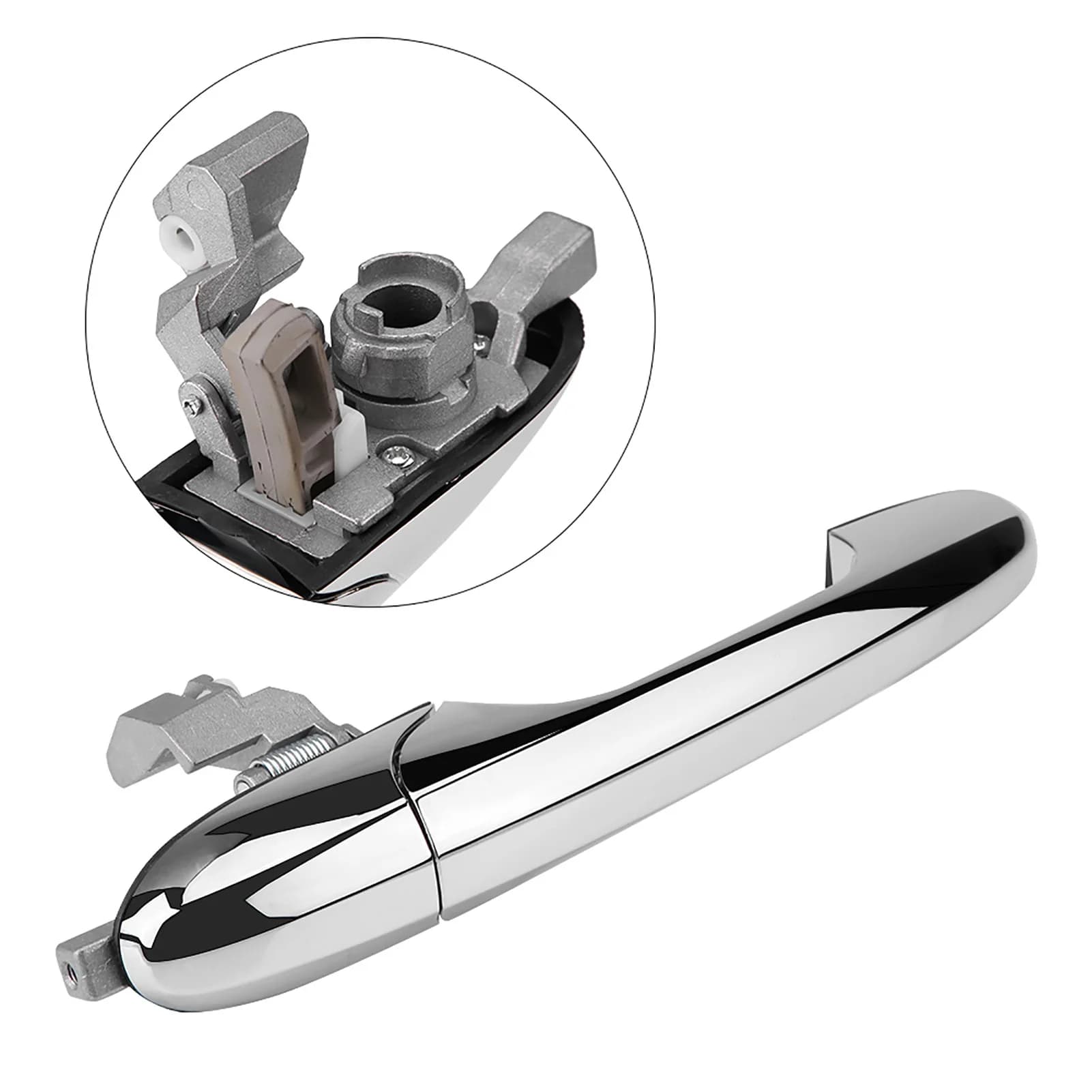 Poignée de porte extérieure côté conducteur gauche/droite pour 500 2012-2018, accessoires de remplacement pour voiture
