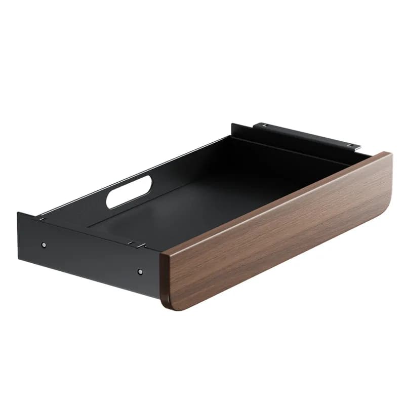 Tiroir sous le bureau, boîte de rangement de bureau, organisateur caché suspendu, accessoire extractible pour livres, papeterie