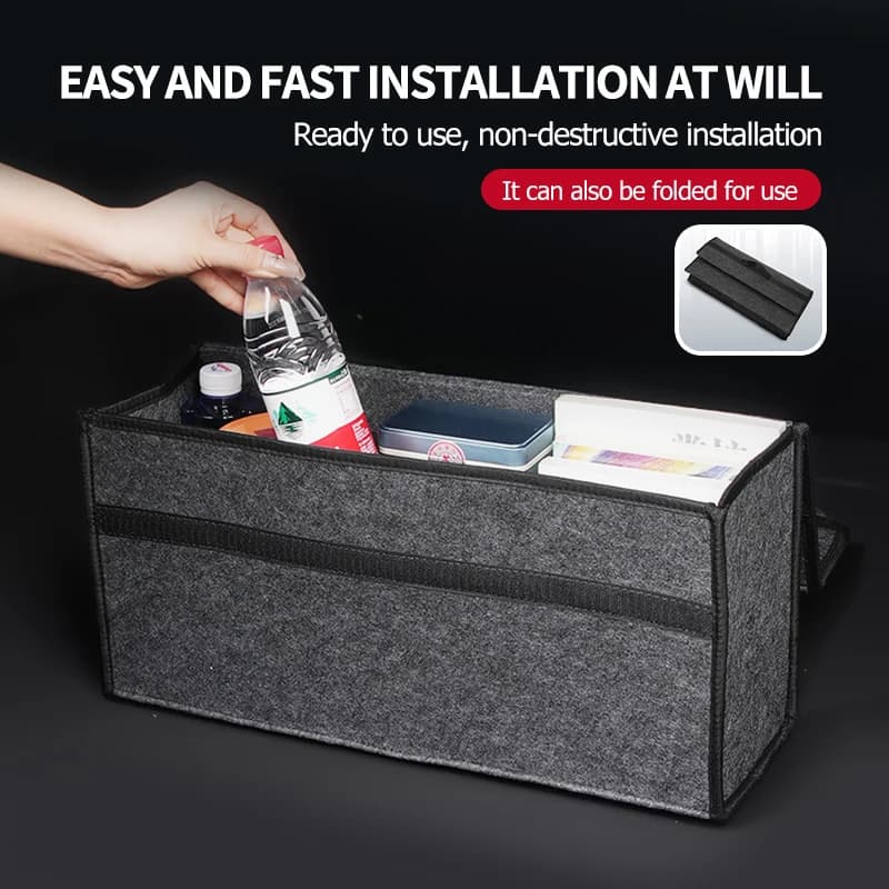 Boîte de rangement pour coffre de voiture Renault, organisateur de rangement, sac de rangement, Arkana Captur Twingo Talisman RS Line Logan