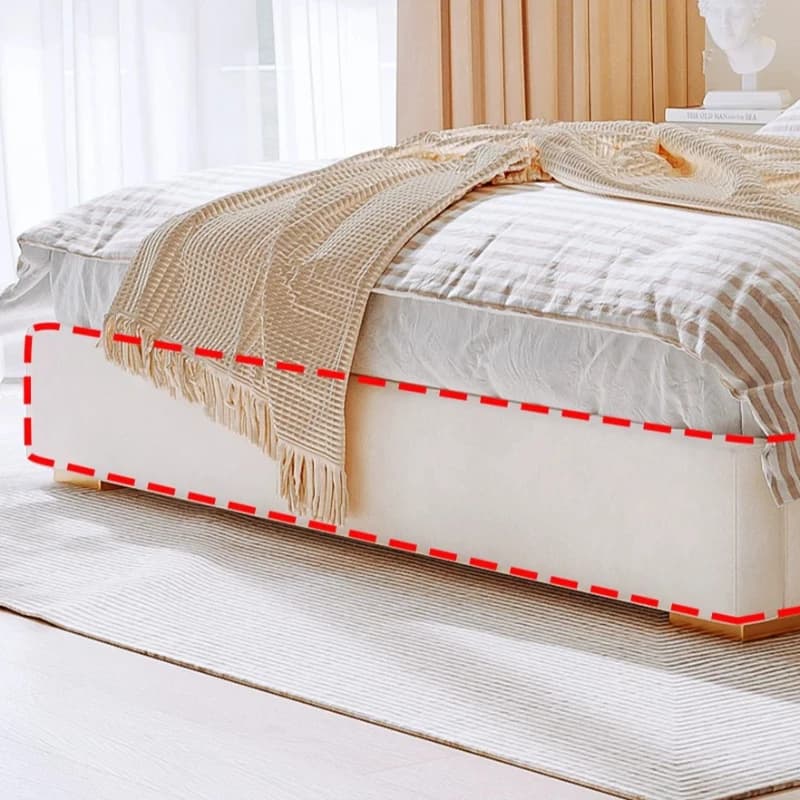 Lit de chambre moderne avec rangement, lit double de princesse, lit d'hôtel, lit simple au sol, lit queen, meubles de chambre, mobilier du milieu du siècle