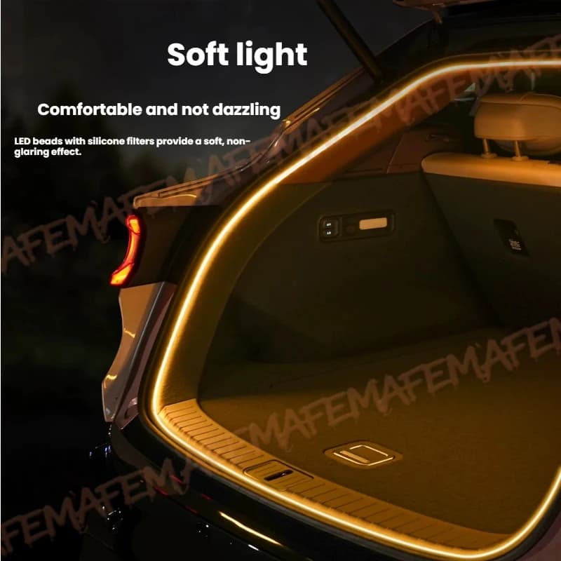 Lumière de coffre arrière pour Mercedes Benz GLA X156 H247 GLB X247 GLC X253 X254 GLE W167 EQA EQB 2022 2023 2024 2025 Accessoires
