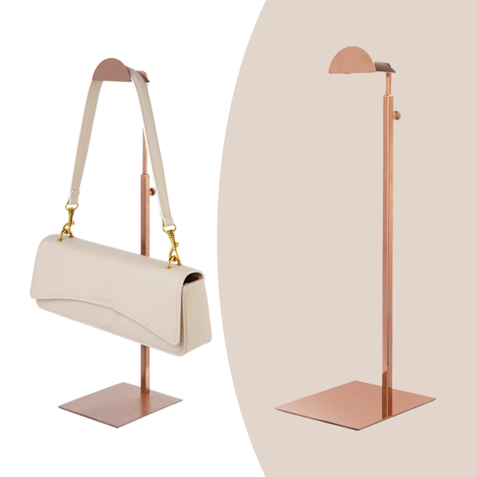 Présentoir de sac à main réglable, sac suspendu, étagère de sac à main, présentoir de sacs à main, support organisateur, support de rangement